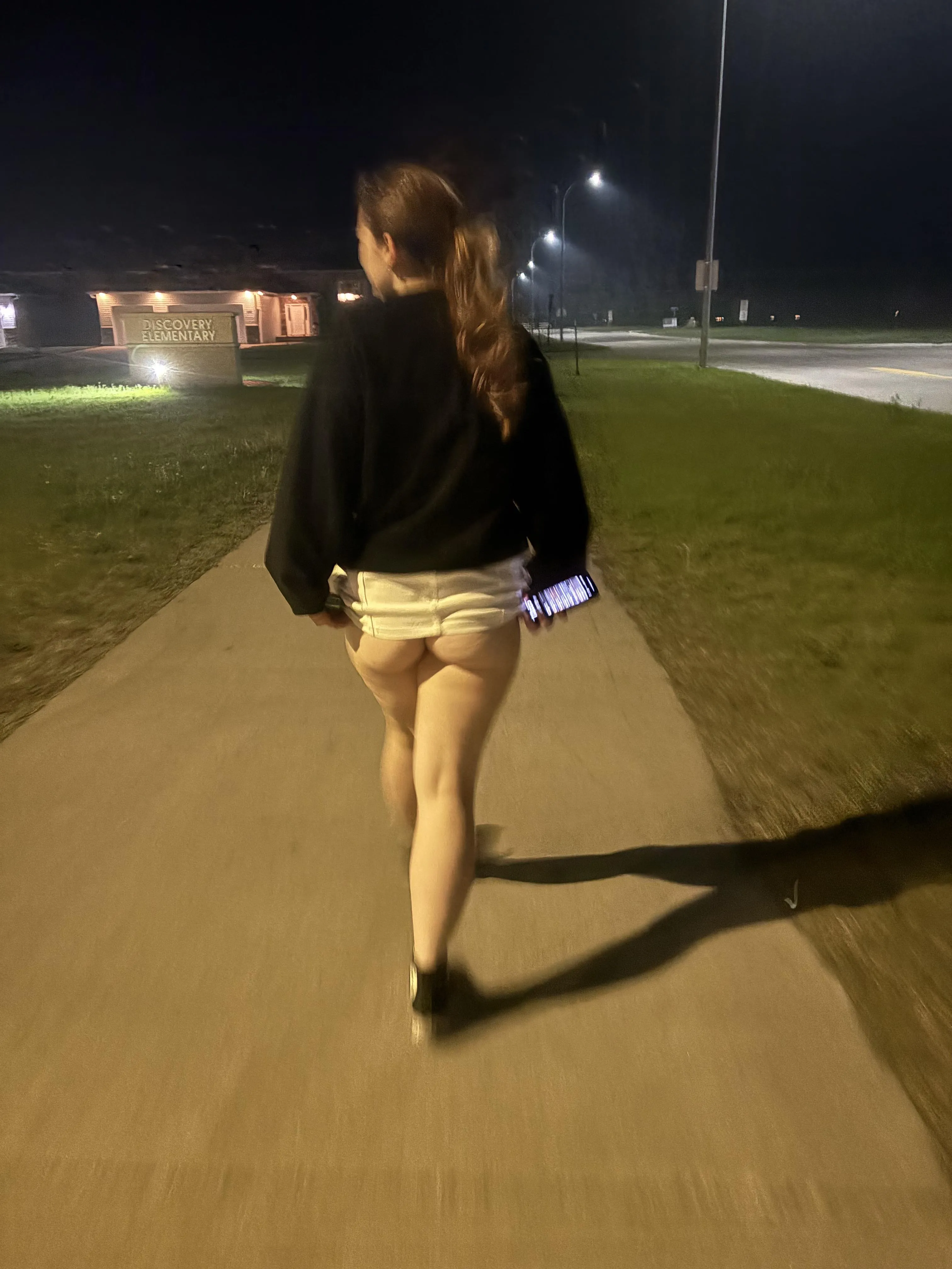 walking you home like a good boy