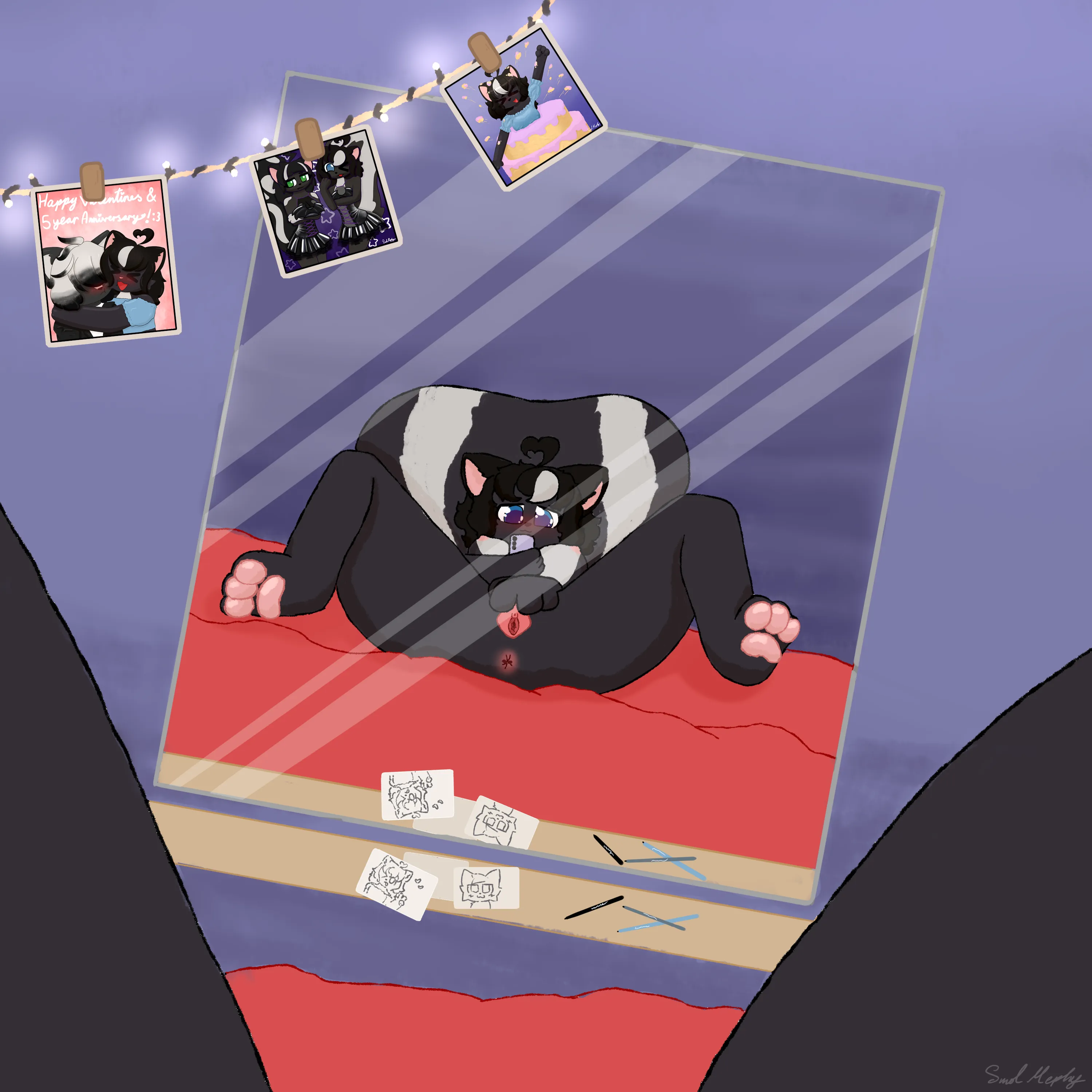 What you doing if I sent you a selfie like this?~ [F] (by me)