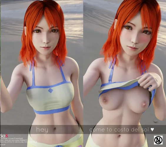 beach? (so8) [Final Fantasy 7]