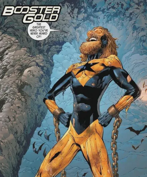 Booster Gold comics get quite kinky.