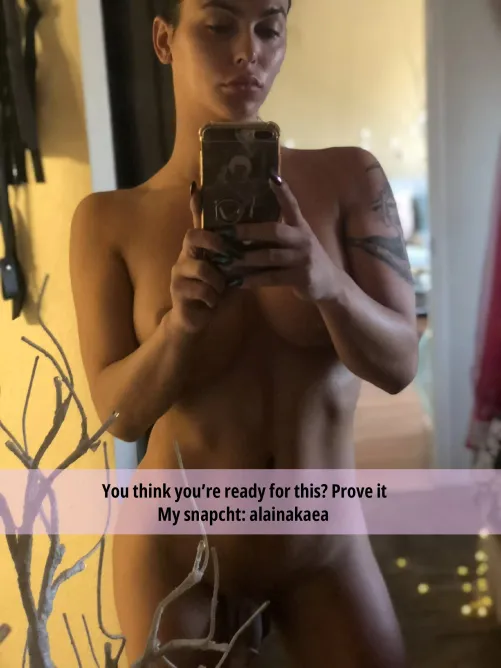 Click only if you’re ready, alainakaea