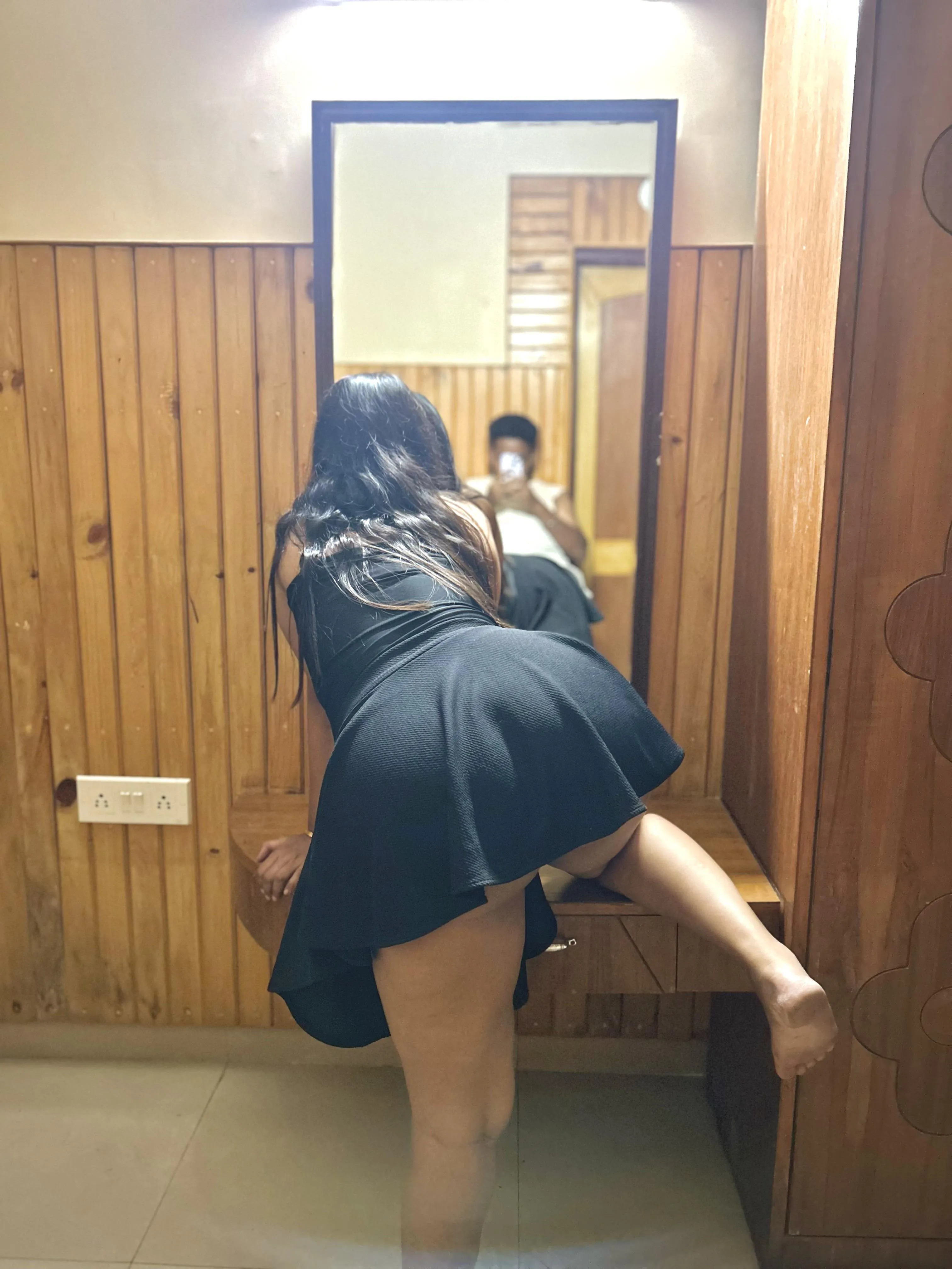 Her way of seducing me always catches me off guard.