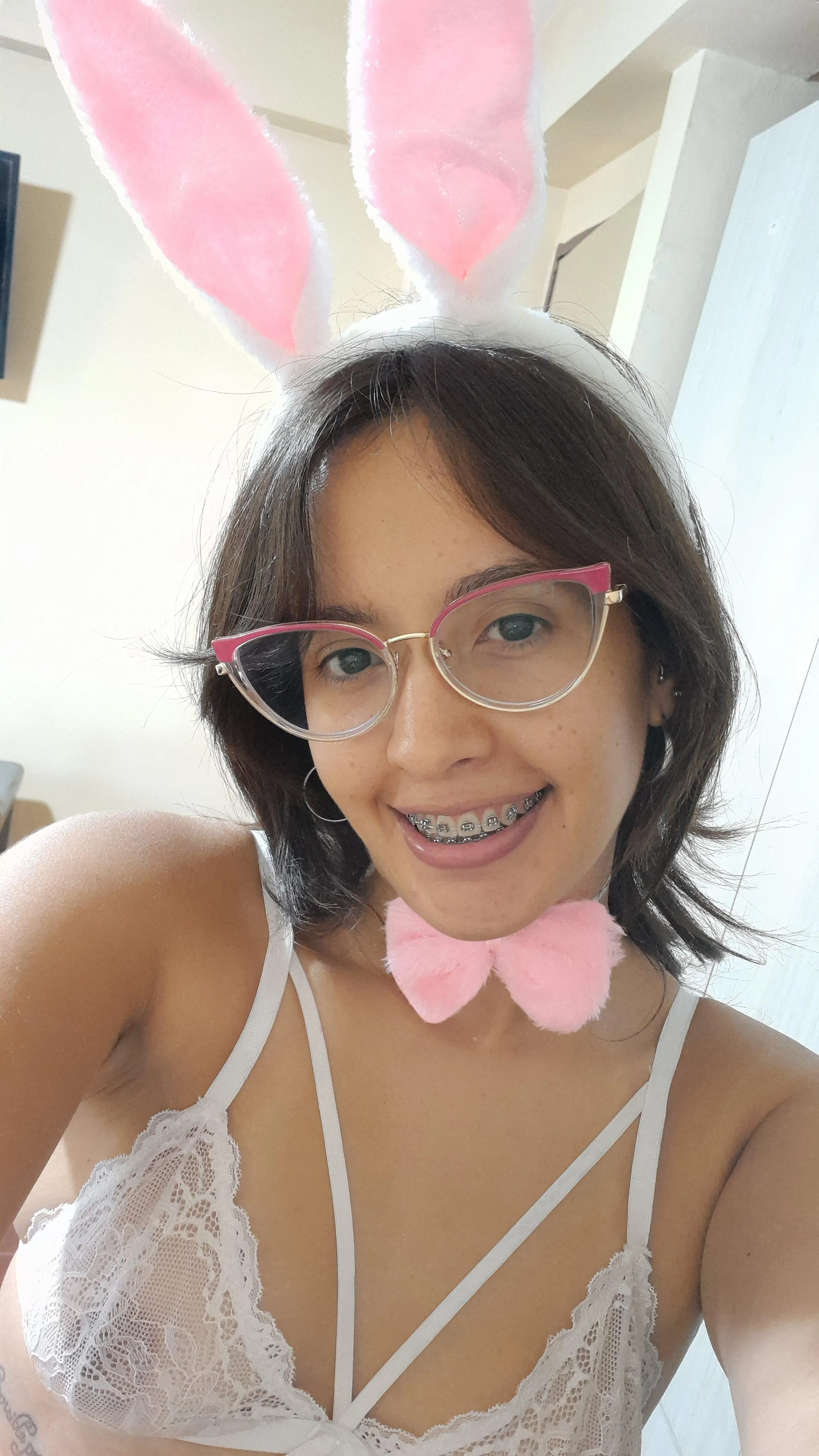 Human and polite by day, nymphomaniac bunny by night [OC]