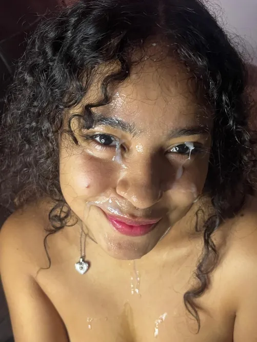 I love having my face full of cum