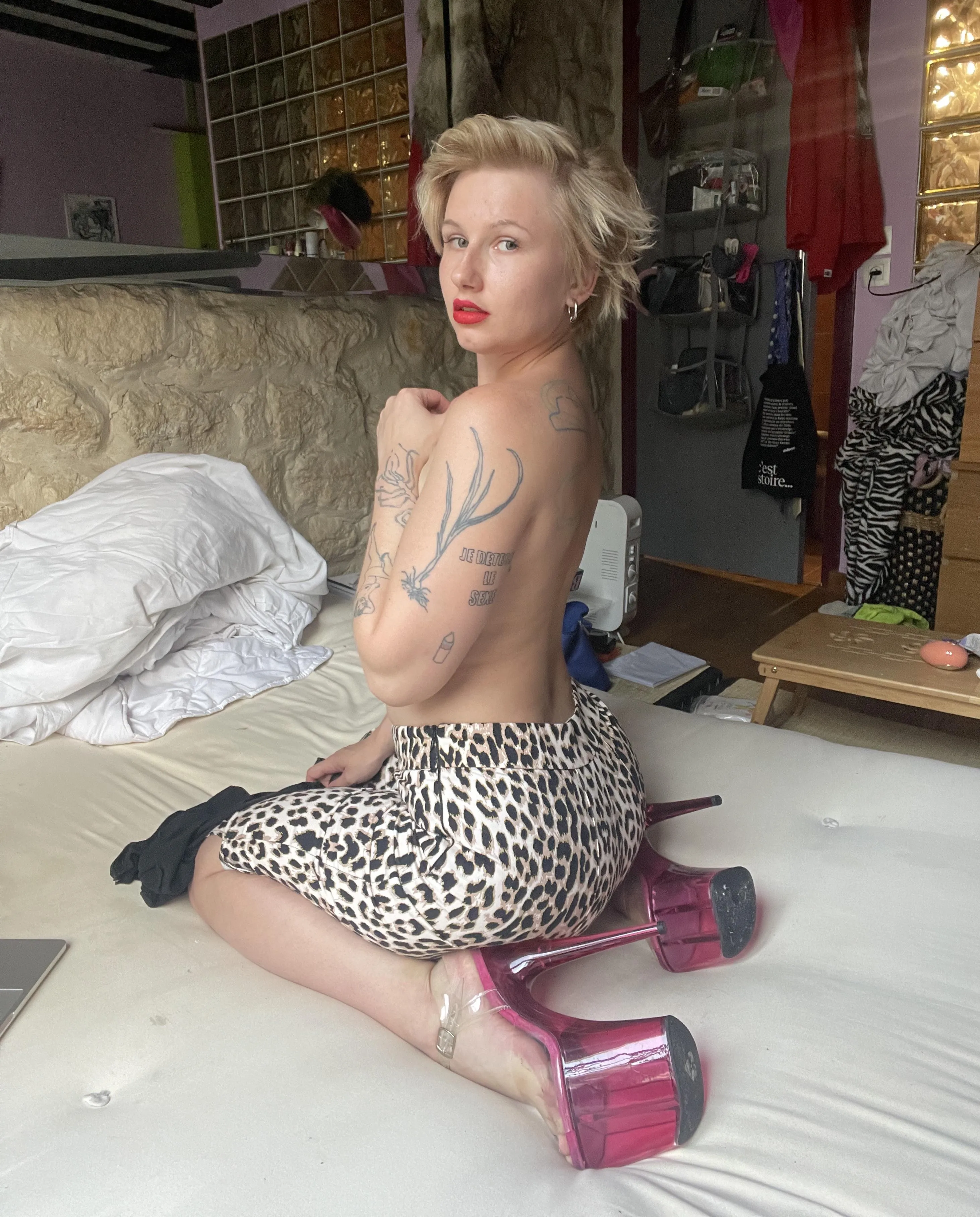 I’m into leopard this summer