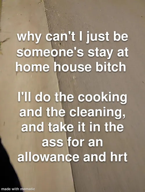 I'm tired of this finding work thing