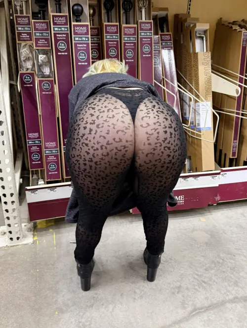 In Denver, this might be a little too see through to wear a Home Depot