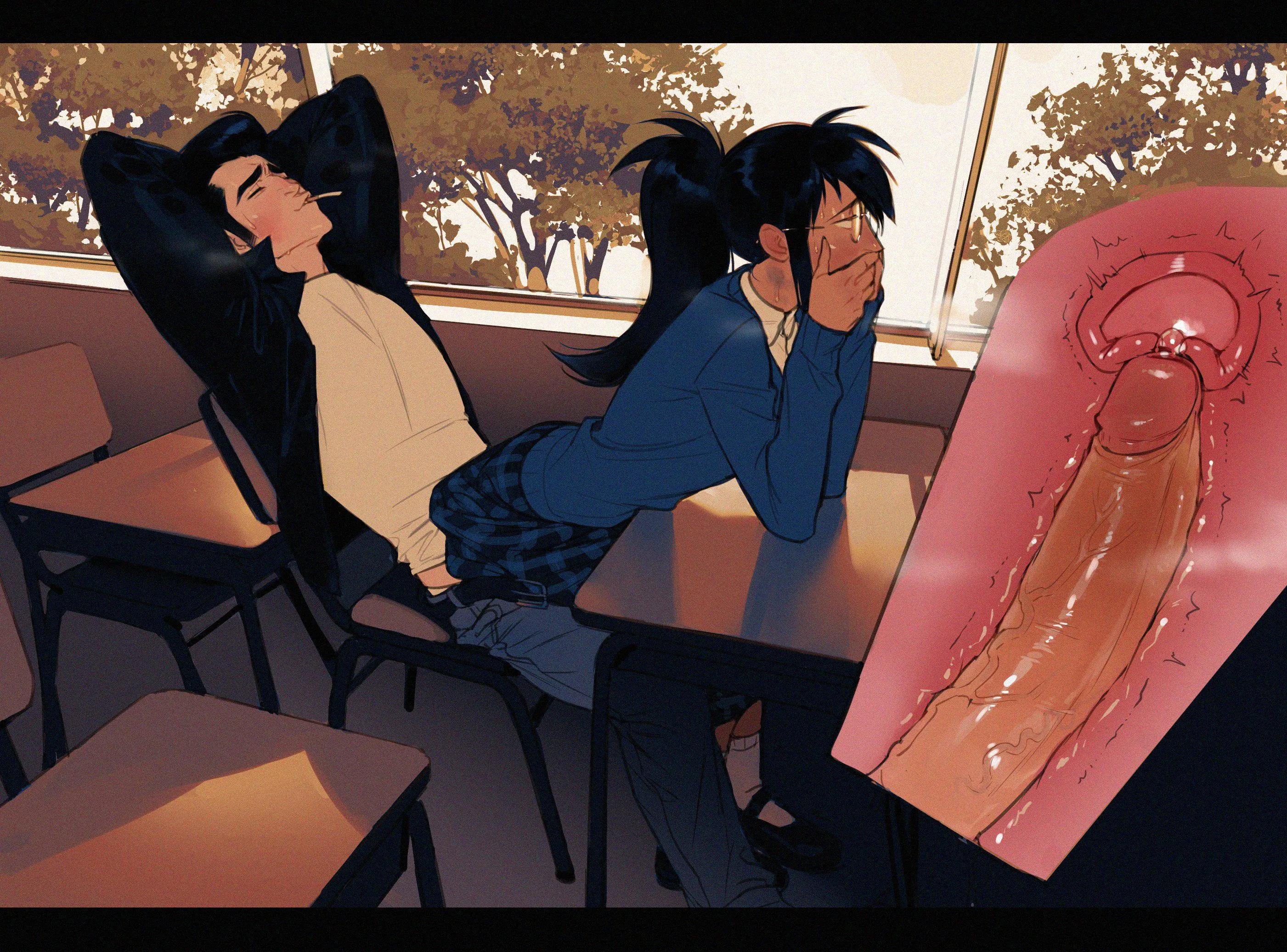 Sneaky In The Classroom