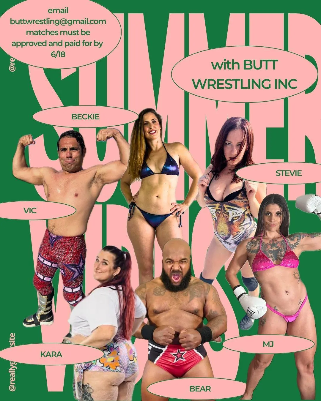 Upcoming Custom Wrestling Shoot