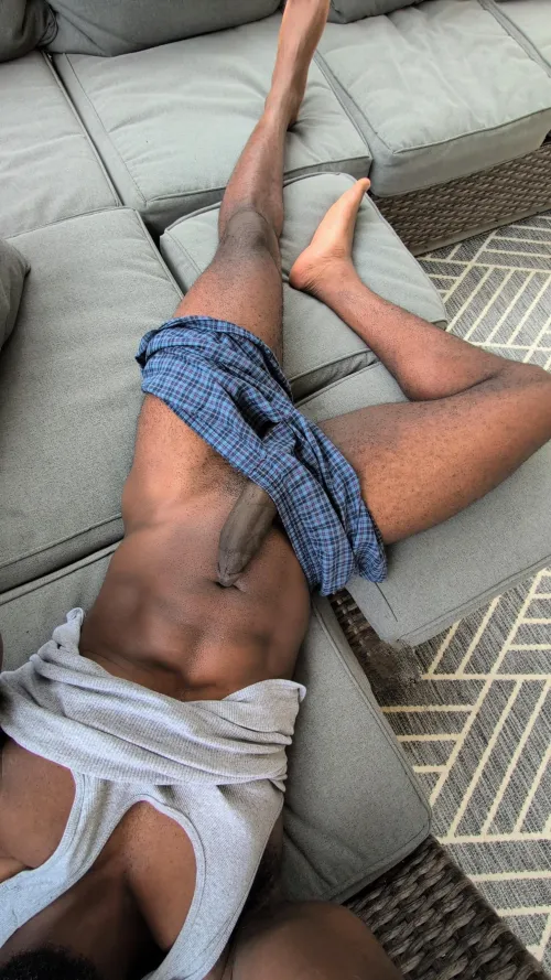 Can you come suck it on the patio?