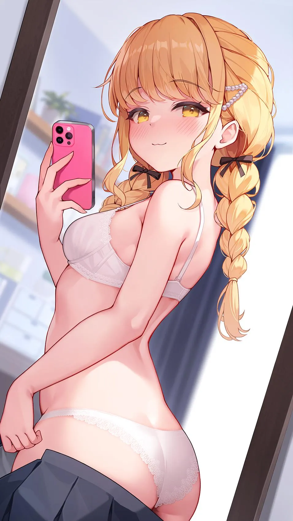 Kotone takes a picture