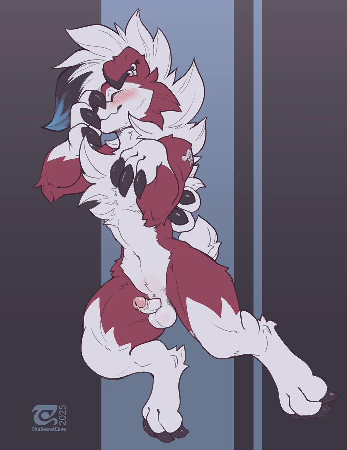Shy Lycanroc (TheSecretCave)