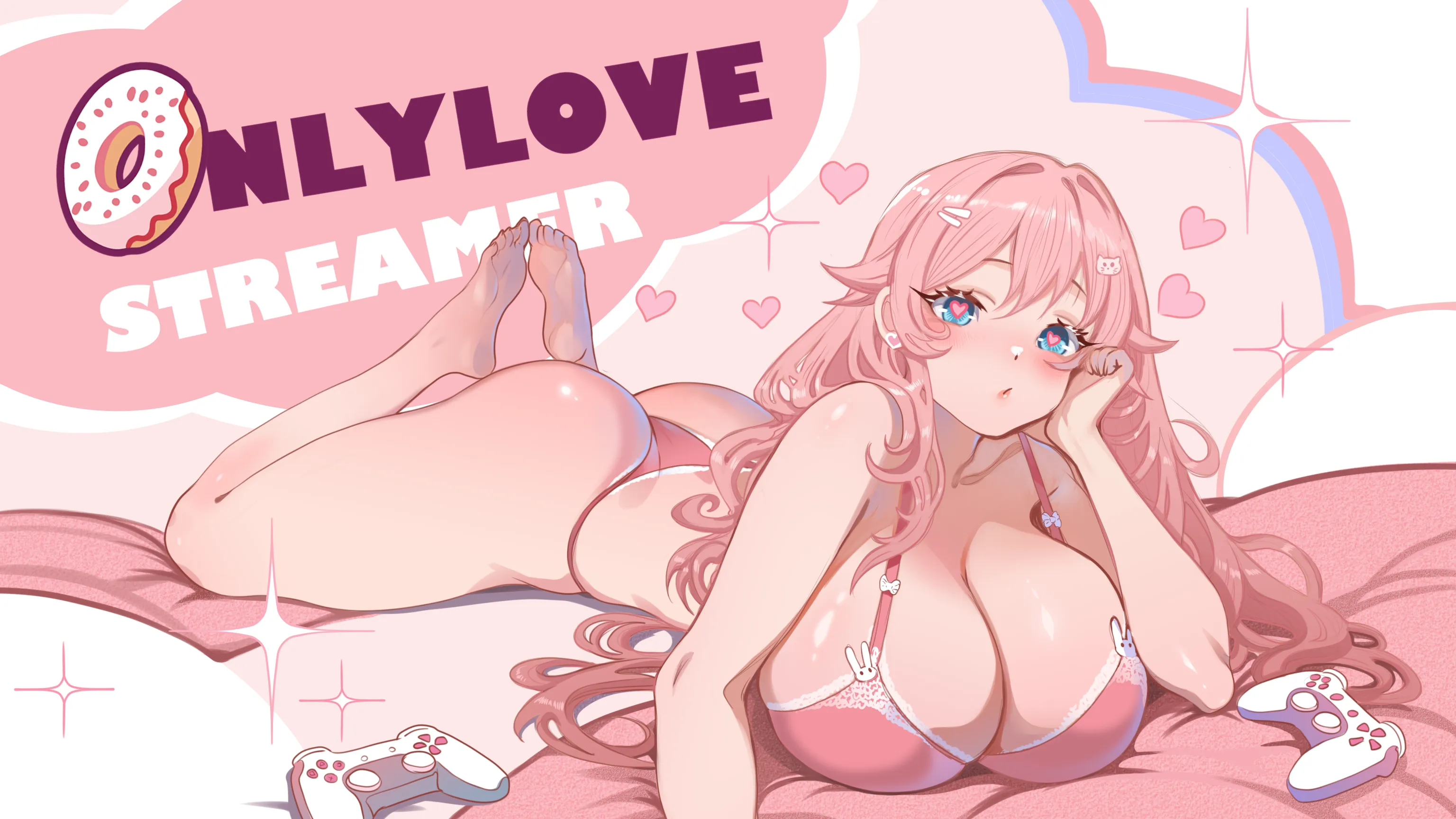 Virtual Streamer wants your Money [OnlyLove Streamer] [Idle/Clicker game]