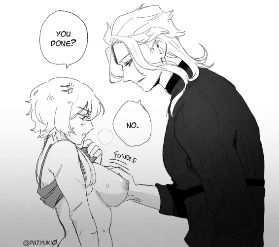 You wouldn't mind running late today, would you? I don't feel like I'm getting bored soon~