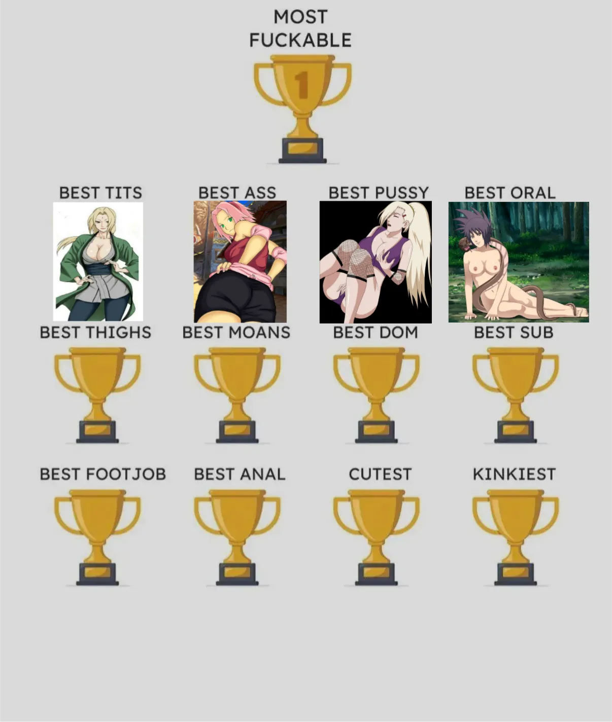 #5 Who's got the best thighs?