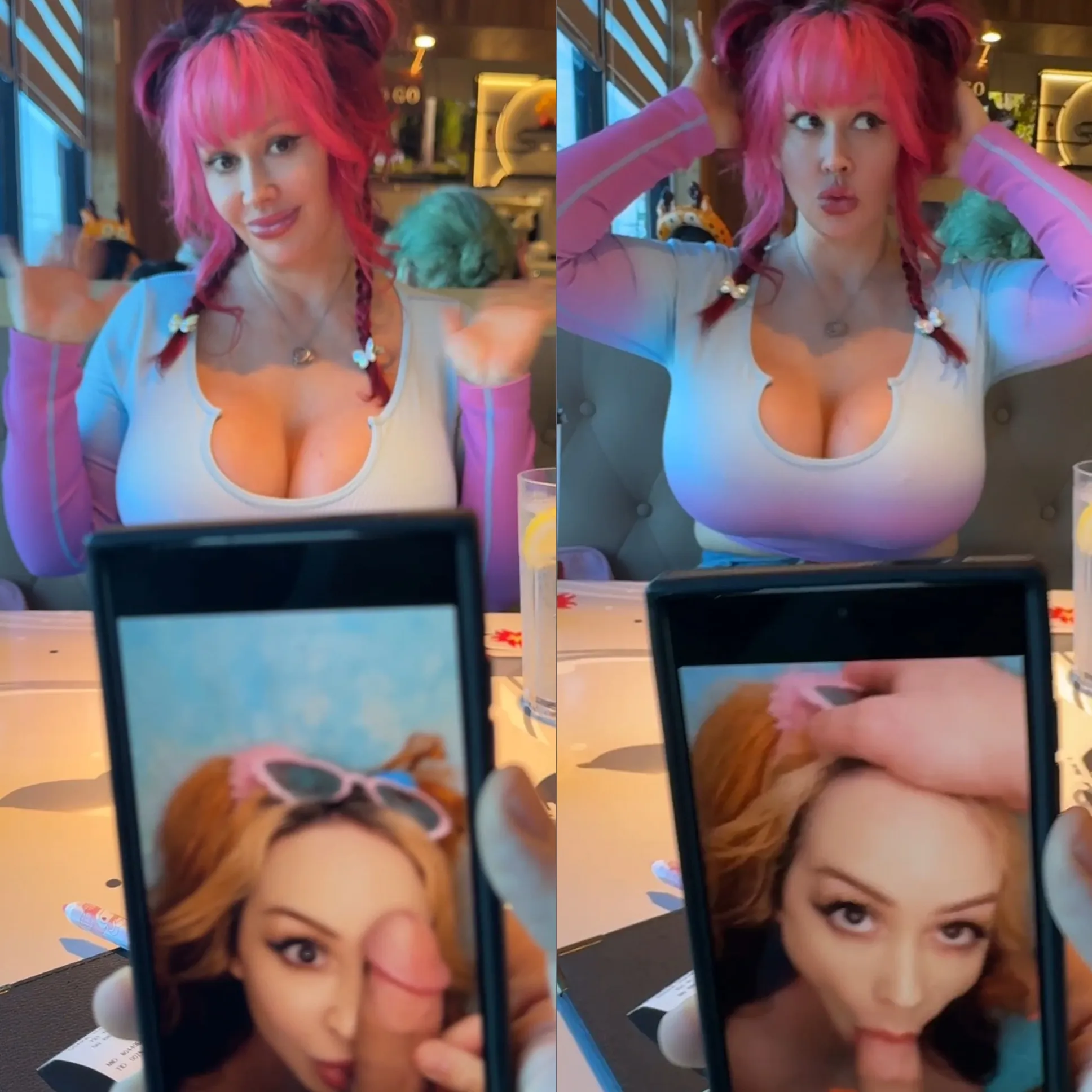 Daddy reminding me that I'm just tight wet holes for dick!