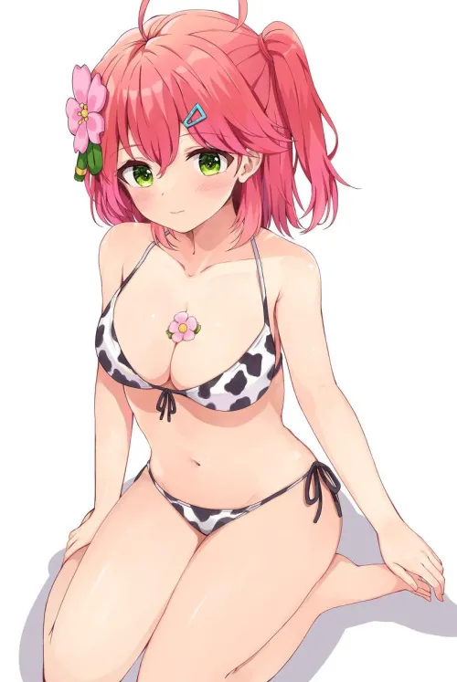 Mikos cow bikini [Hololive]