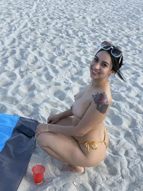 Public Beach in Miami