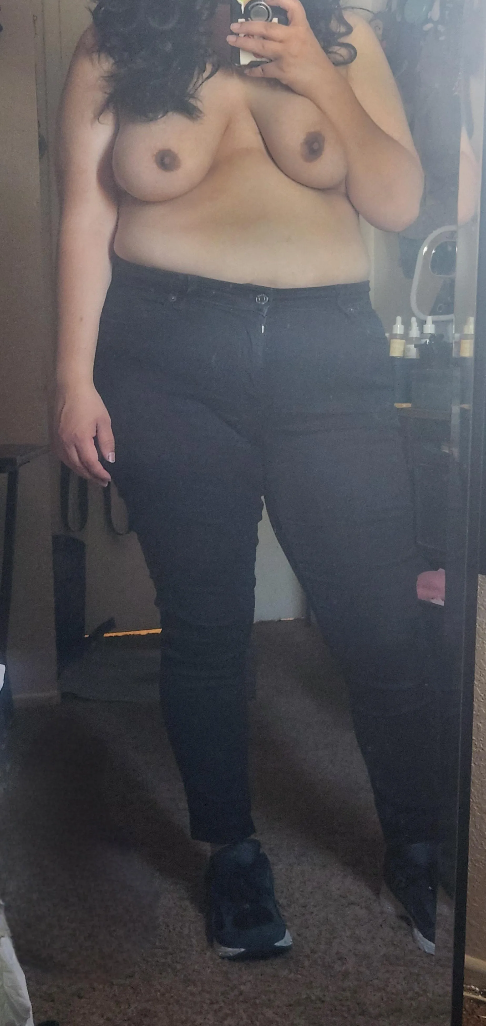 Almost walked out like this ☺️