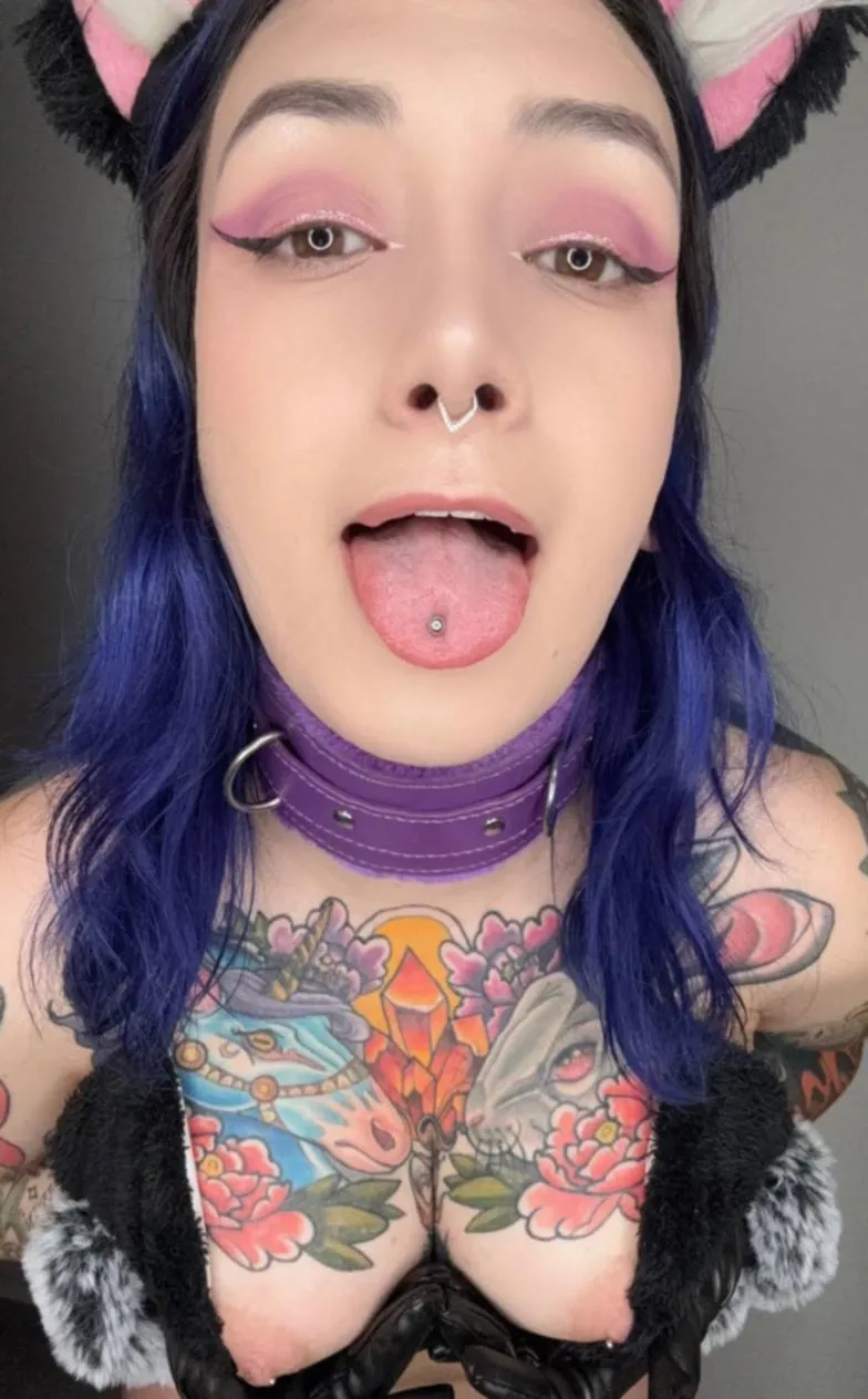 Can you fuck my pierced mouth ?