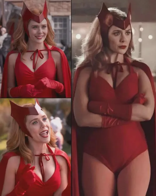 Elizabeth Olsen in Wandavision