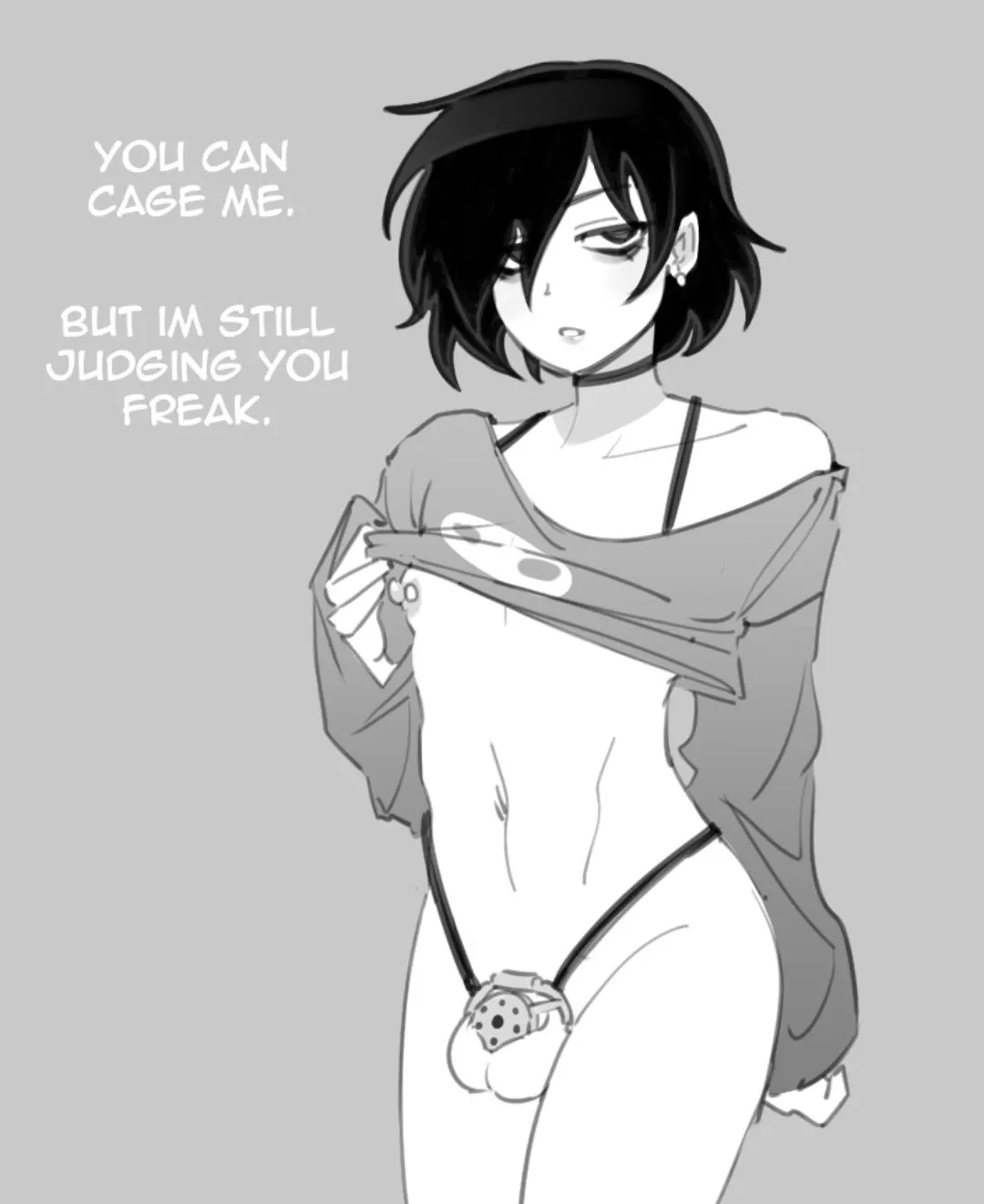 i know you like keeping me locked up ♡