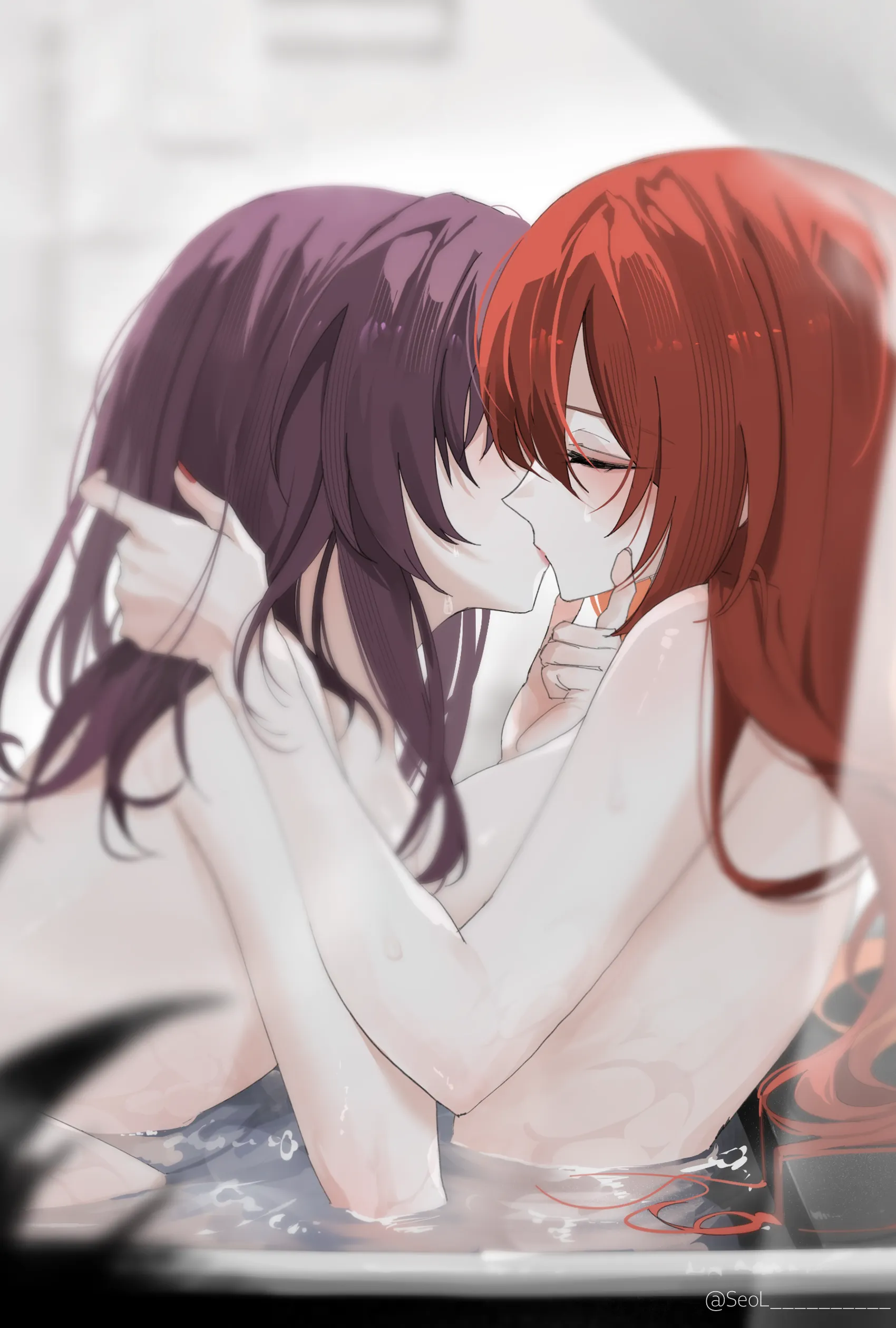 Kafka❤️Himeko🚿🛁