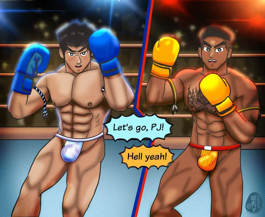 PJ VS Daiki - Muay Thai Battle(OC)