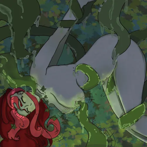 Poison Ivy tentacle fun :3