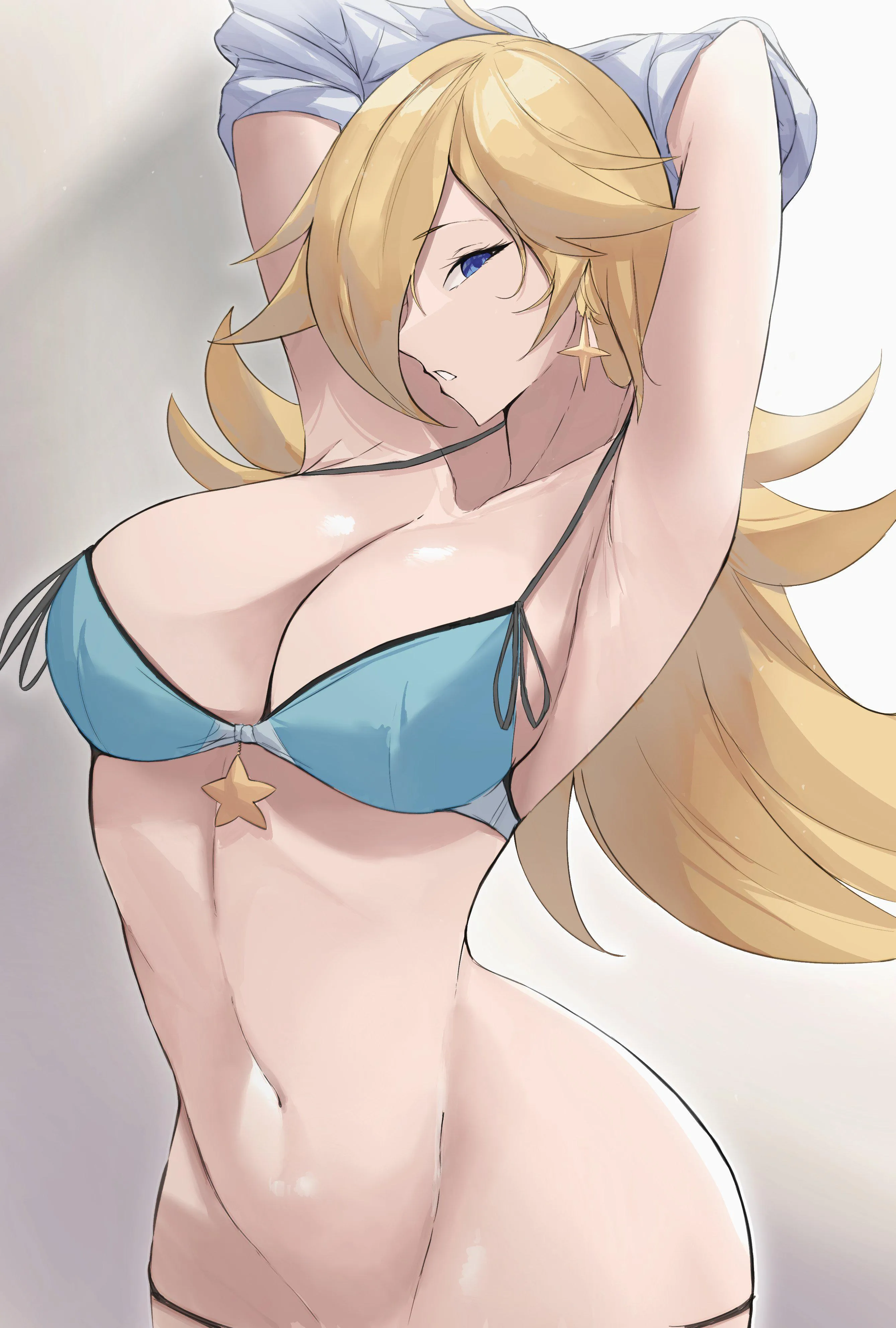 Rosalina's morning artwork by (CalmGreenTori)