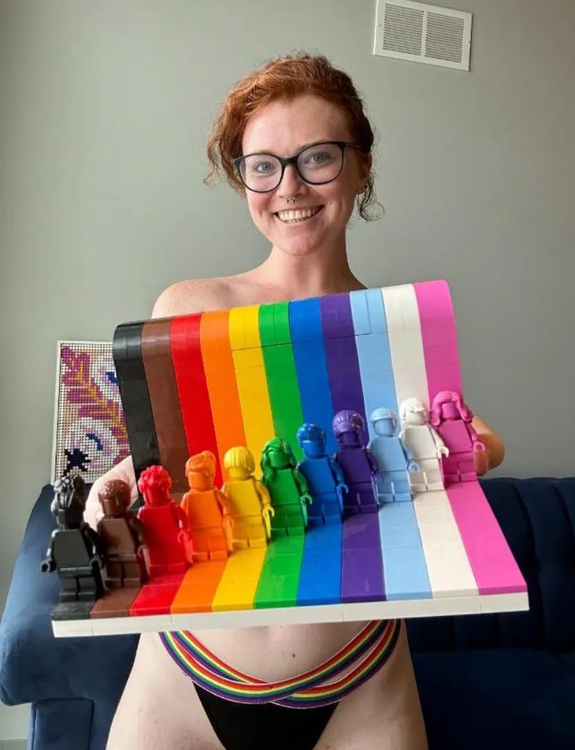 Wanna taste the rainbow? Or maybe just the red…