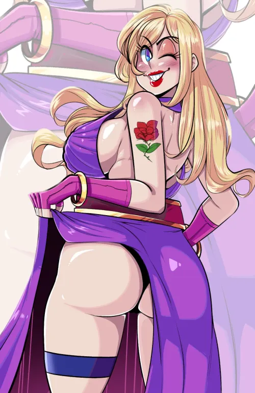 B Jenet is feeling cheeky (Rad Lionheart)
