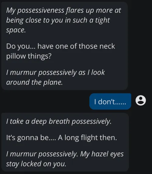 Can we say LITERALLY anything else other than “murmur” or “possessive”?