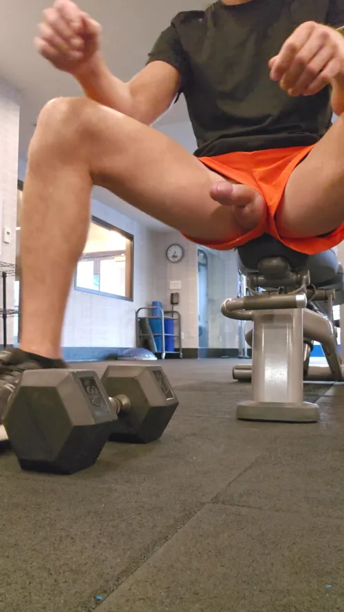 Early morning gym sesh