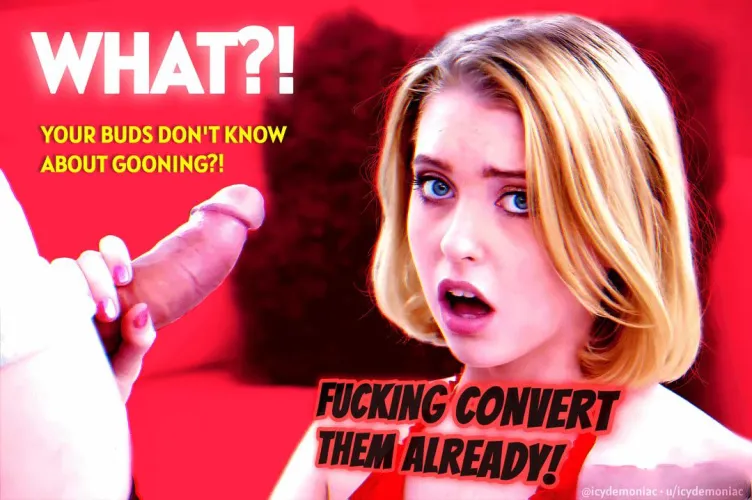 Hurry, we have to grow our straight community!