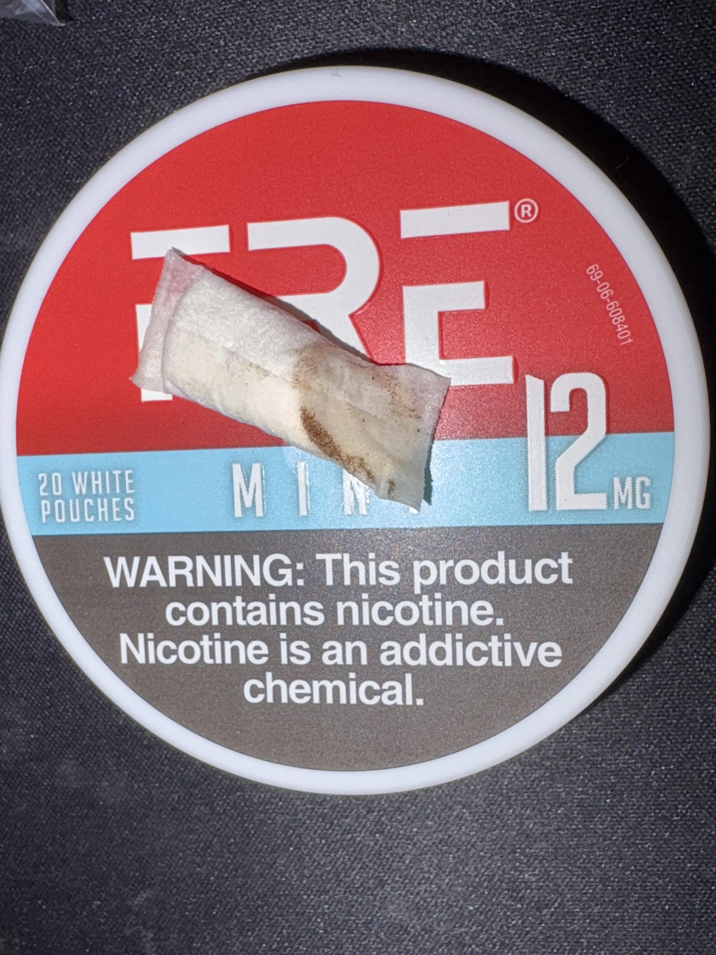 Is this mold? I’ve never seen this before and the rest of the pouches in the tin seem to be normal