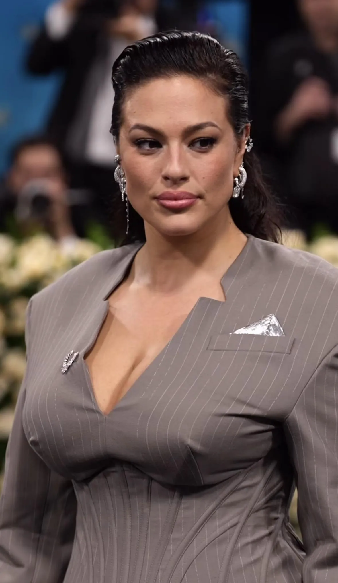 Lovely shot of Ashley from the Met Gala!