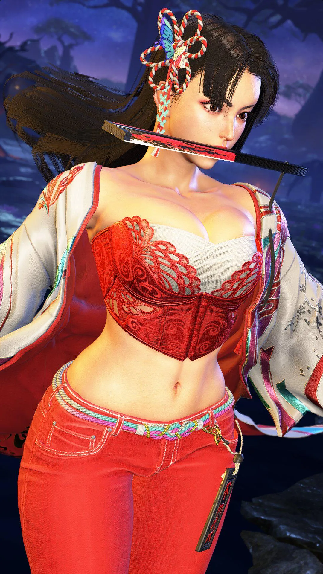 Mai's costume 3 is tight (Capcom)