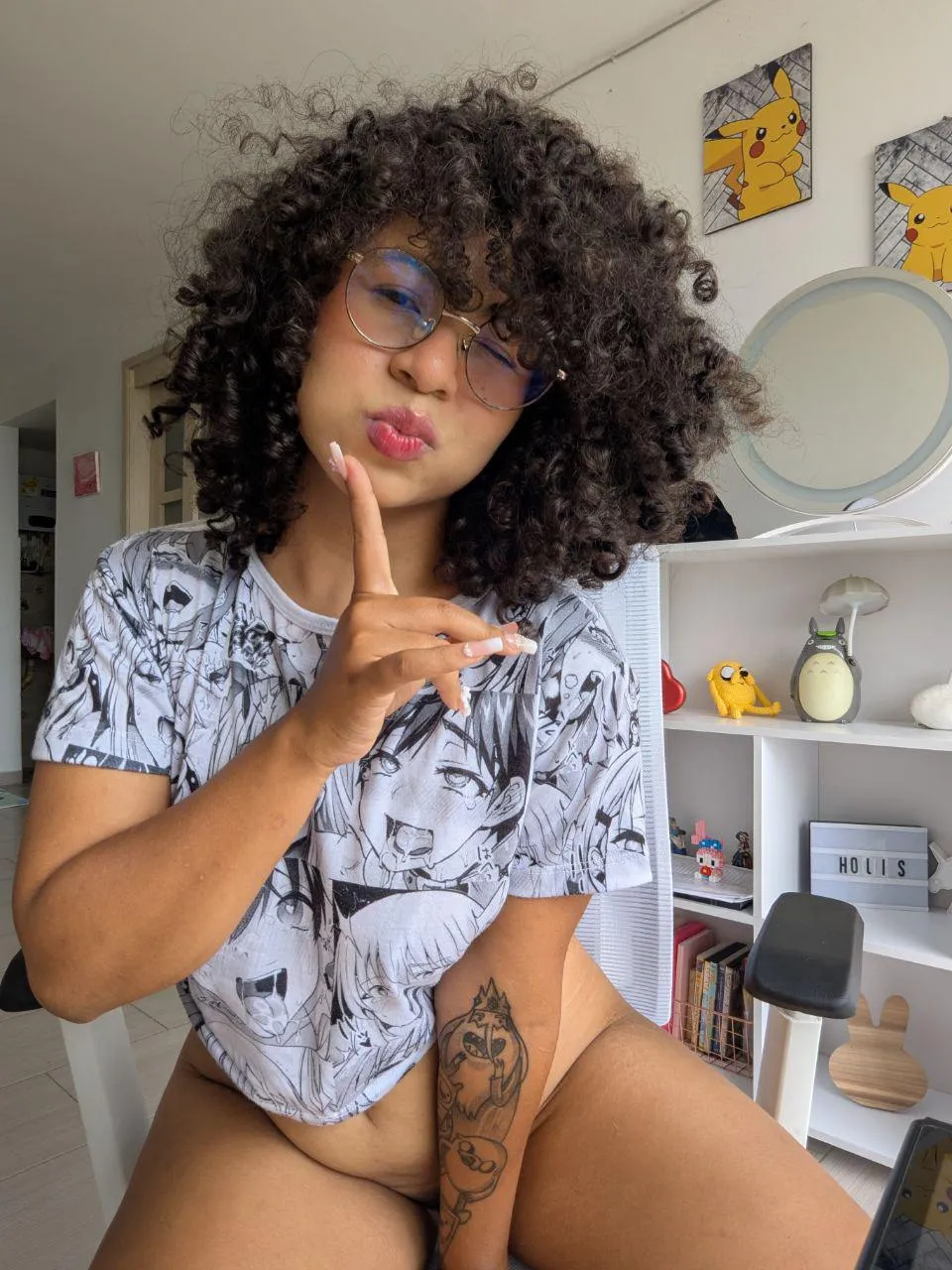 Nice shirt? Just wait till you see what’s underneath