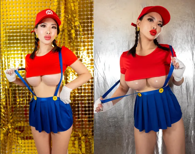 Nintendo dropped Switch 2 but I dropped jaws with my new double the size look.