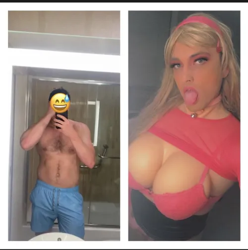 One year difference:)