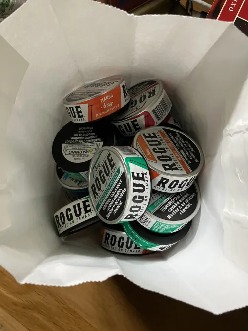 Raided a smoke shop going out of business, $1 each should last me a couple months