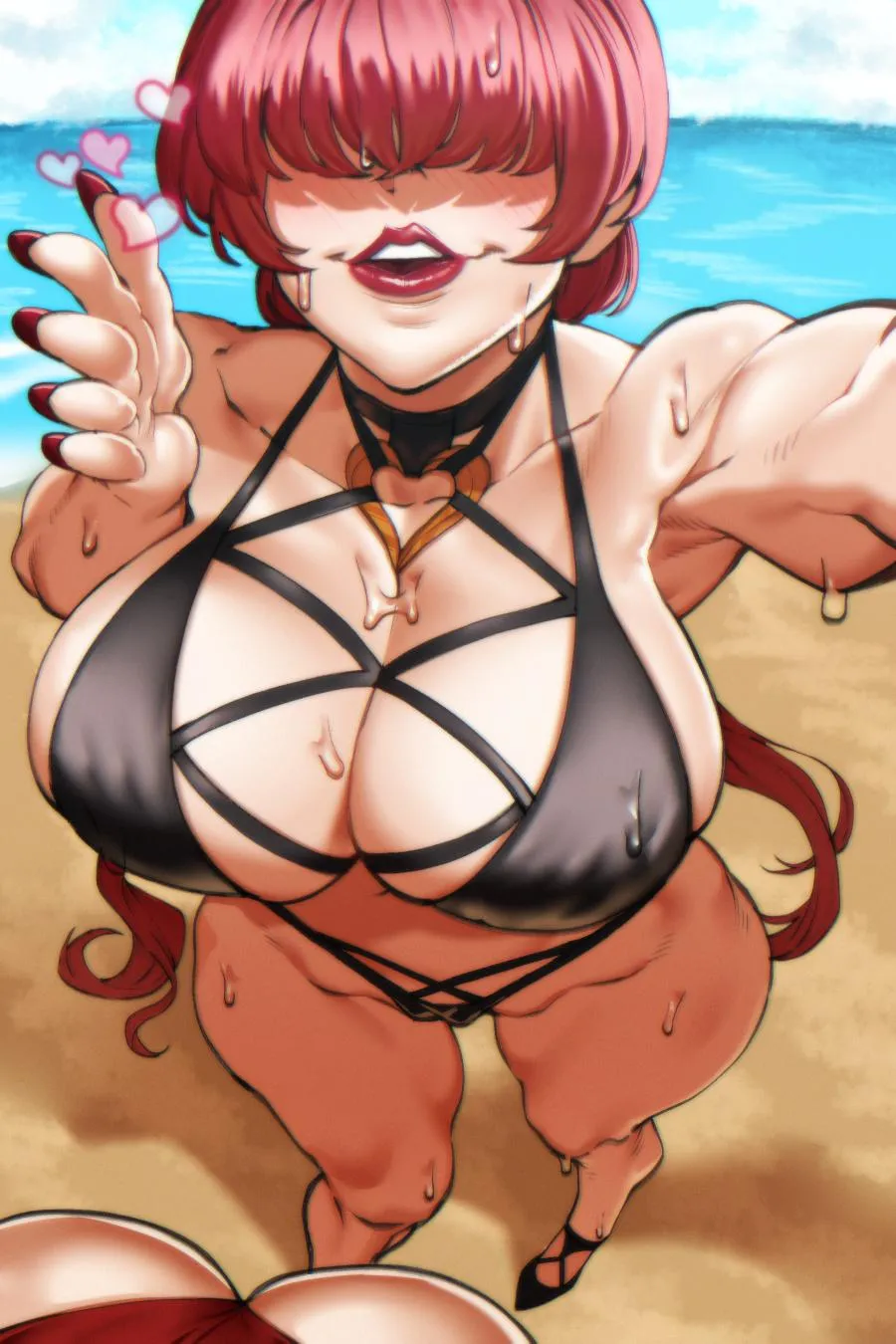 Shermie black bikini season (Ka Doe)