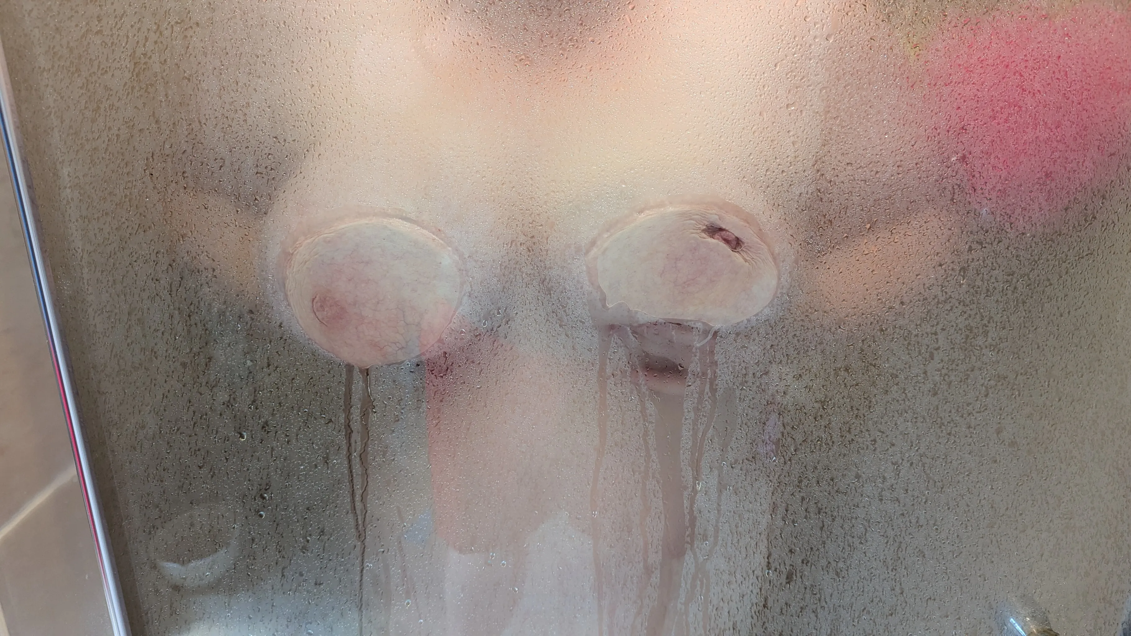 Wet shower tits