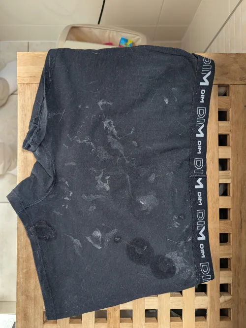 18 Here's my 2 day cum rag