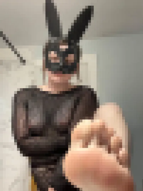 Imagine being helpless around a pixelated Miss Bunny. Pathetic.