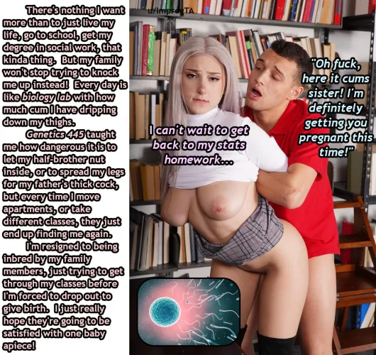 [B/S] Resigned to her fate of inbreeding