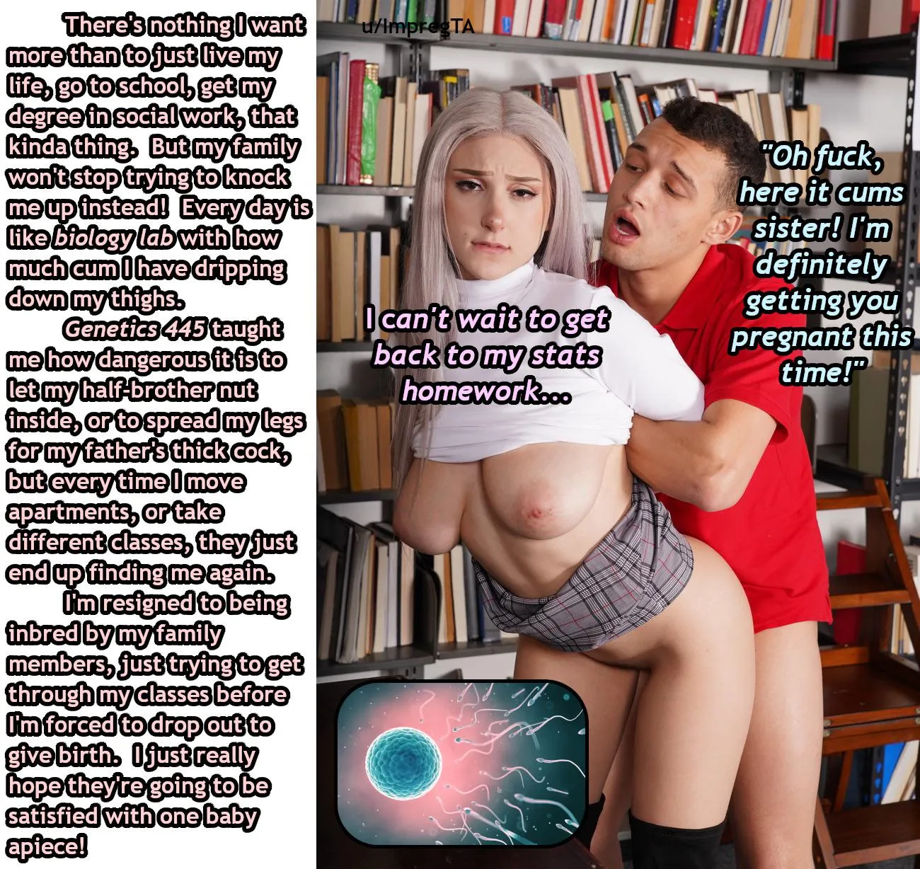 [B/S] Resigned to her fate of inbreeding