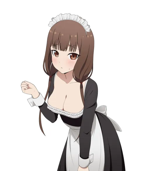 Cute Maid Miko (By Coro_Fae)