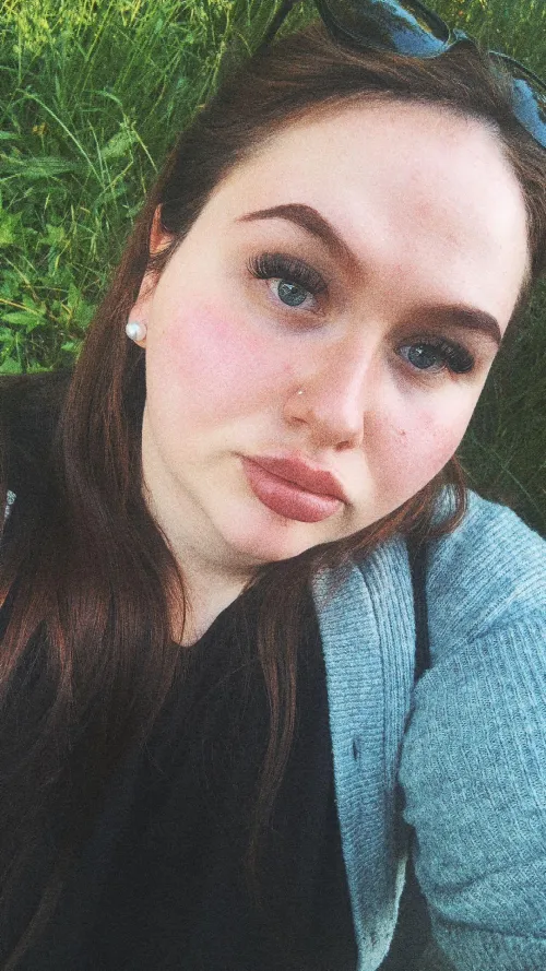 Feeling cute and a little pouty today